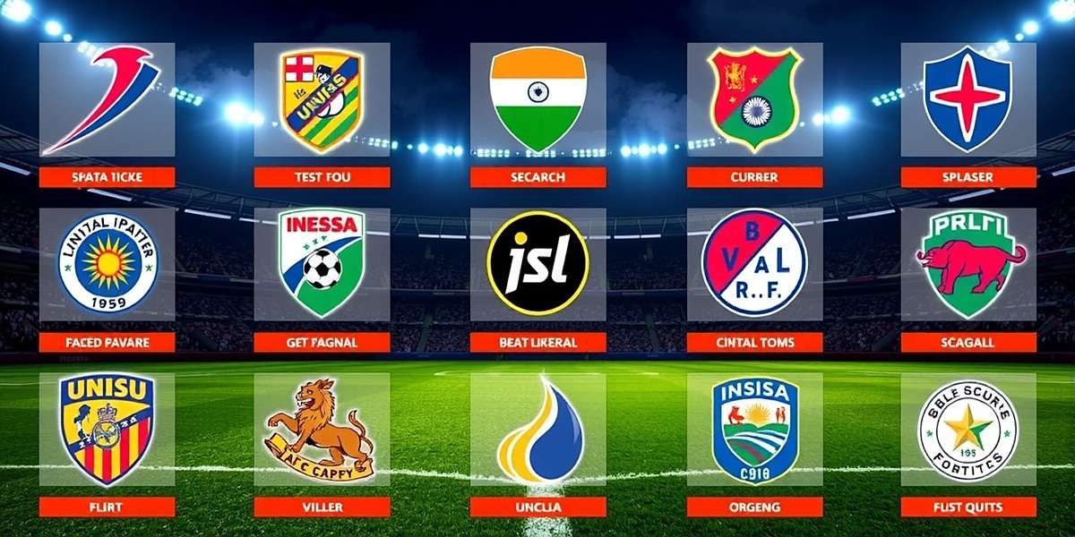 Indian Super League Football Teams Indian Super League Football team selection screen featuring all 11 ISL clubs