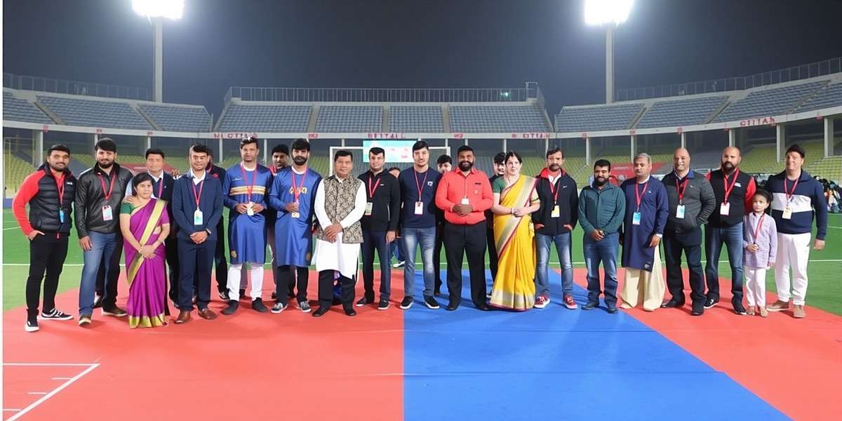Indian Super League Football Regional Events Indian Super League Football Diwali special event with players in traditional attire and stadium decorated with lamps